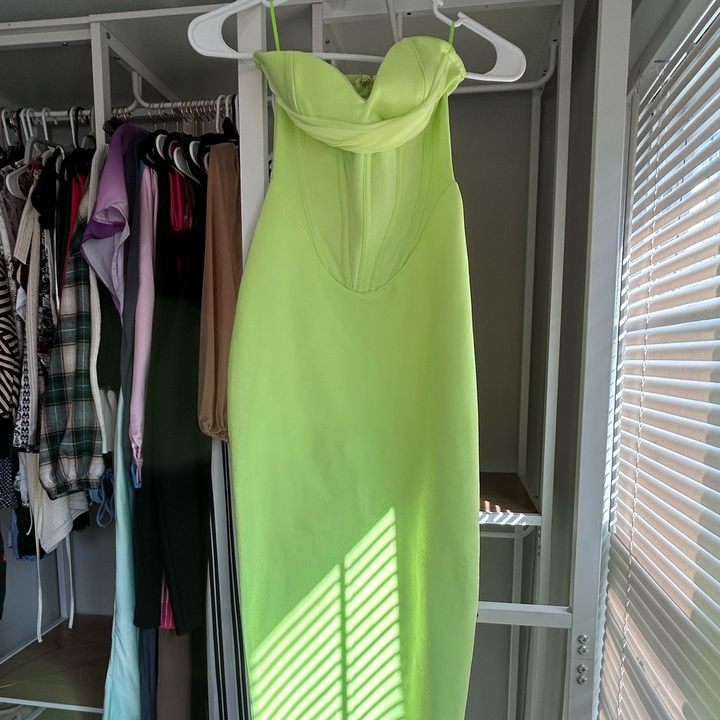Lime Green Dress